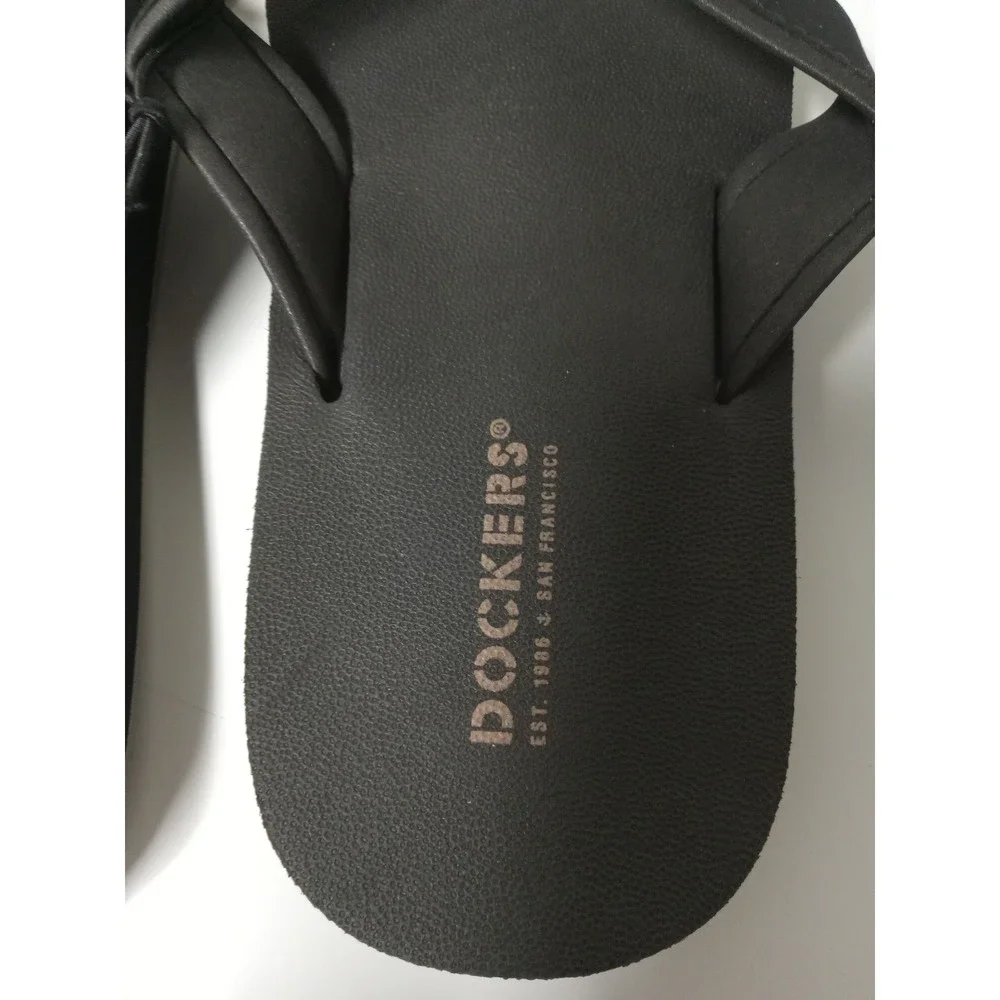 Dockers Flip Flops‎ Men XL Black Size 11/12